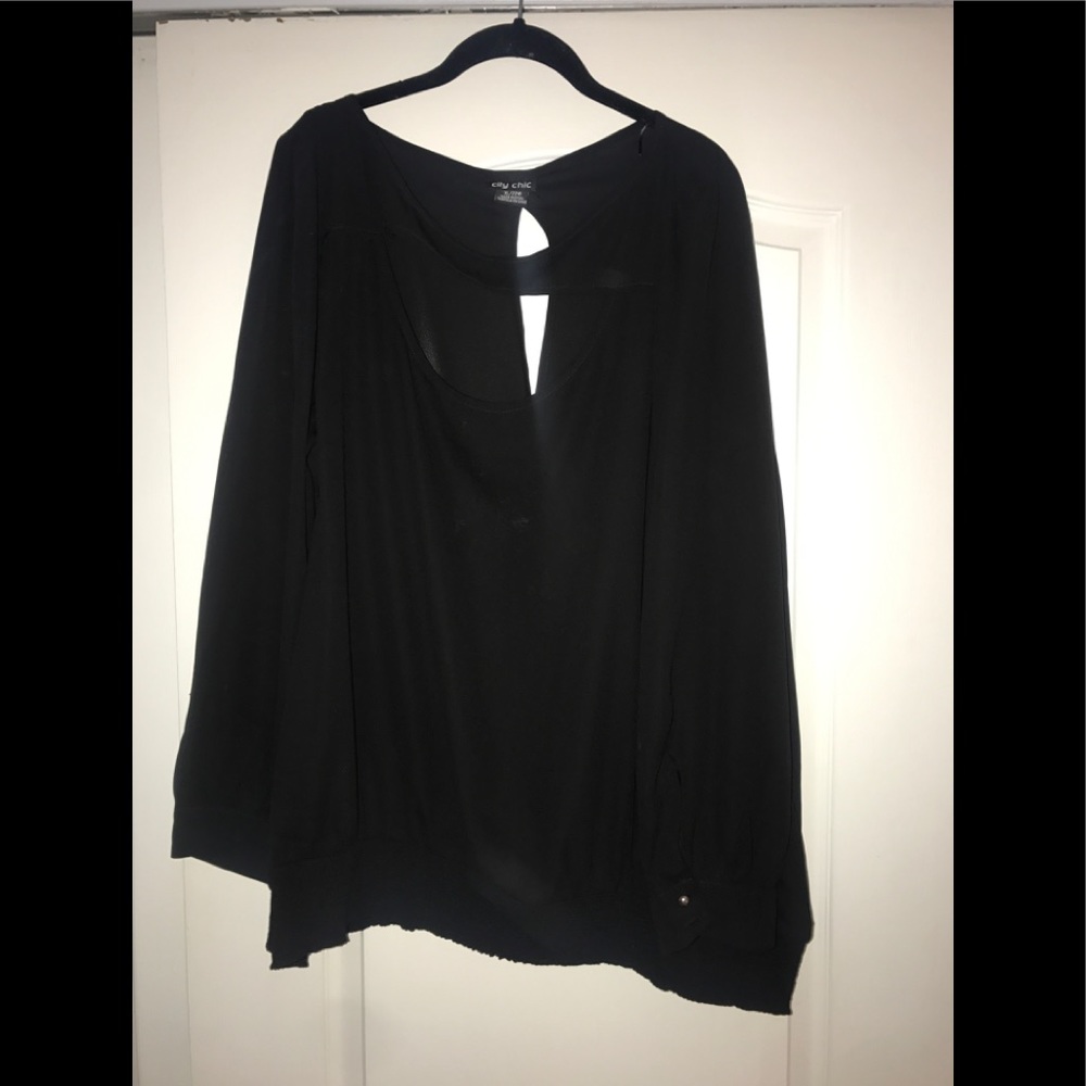 Plus silky Blouse